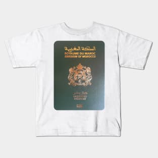 Moroccan Passport Kids T-Shirt